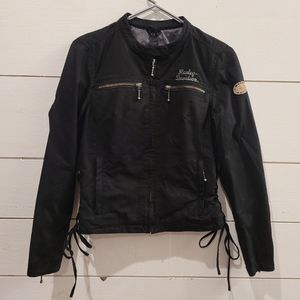 Harley Davidson Women's Jacket Size Small Good Used Condition
